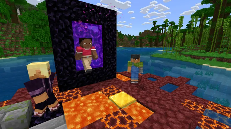 Minecraft : Bedrock Edition dans le Minecraft Launcher