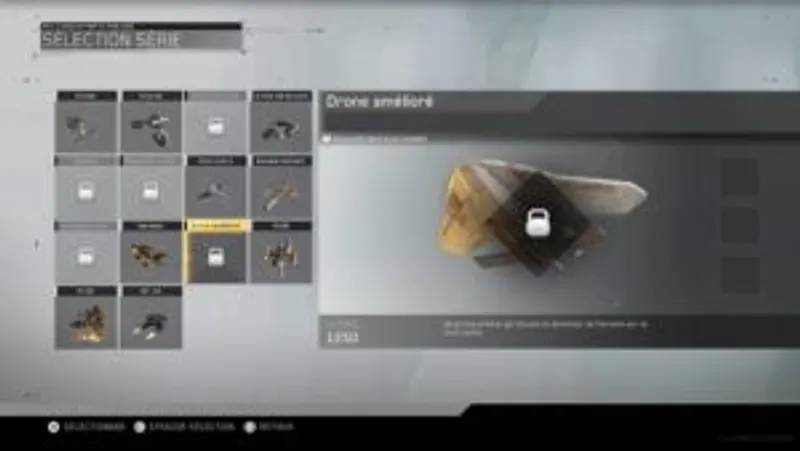 Bonus de séries de points drone-ameliore