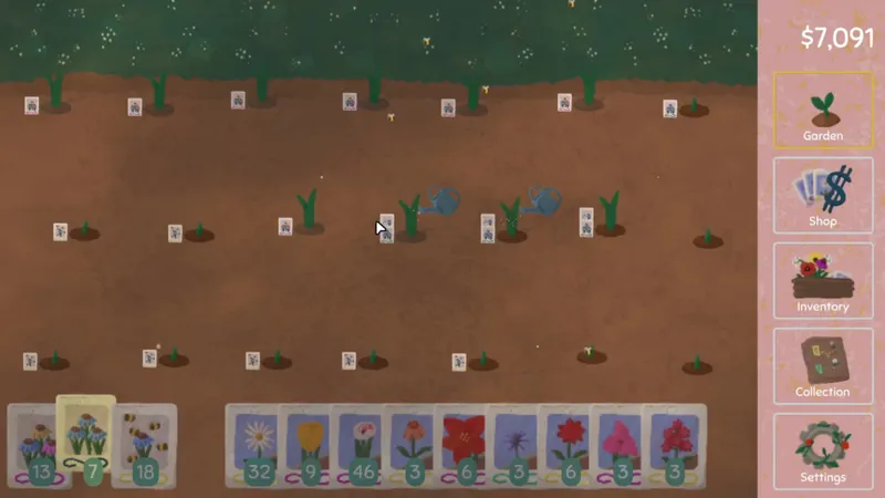 Stop and Smell the Flowers illustre la progression et les fleurs rares