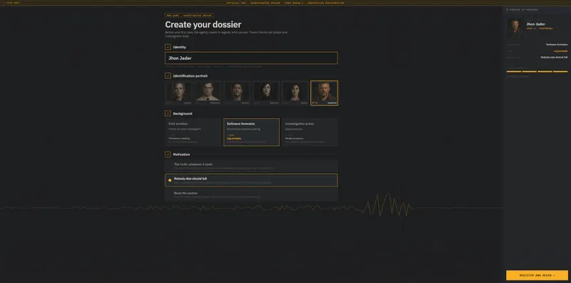 Accident Investigator Simulator : Black Box gameplay sur une scène d’enquête