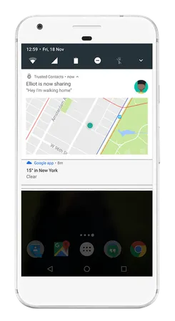 Contacts de Confiance : la nouvelle application de Google