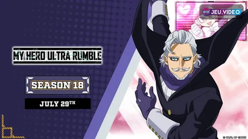 MY HERO ULTRA RUMBLE patch notes 1.17.0.0 et visuel officiel du battle royale