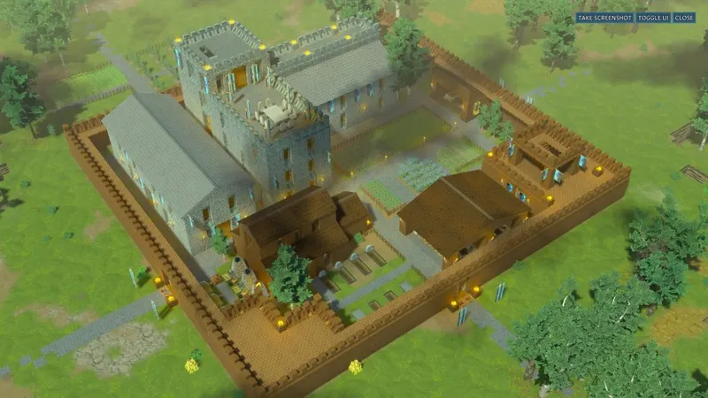 Village dans Going Medieval