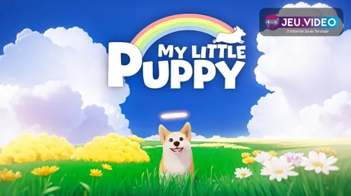 Bong-gu dans le visuel principal de My Little Puppy avant la sortie console