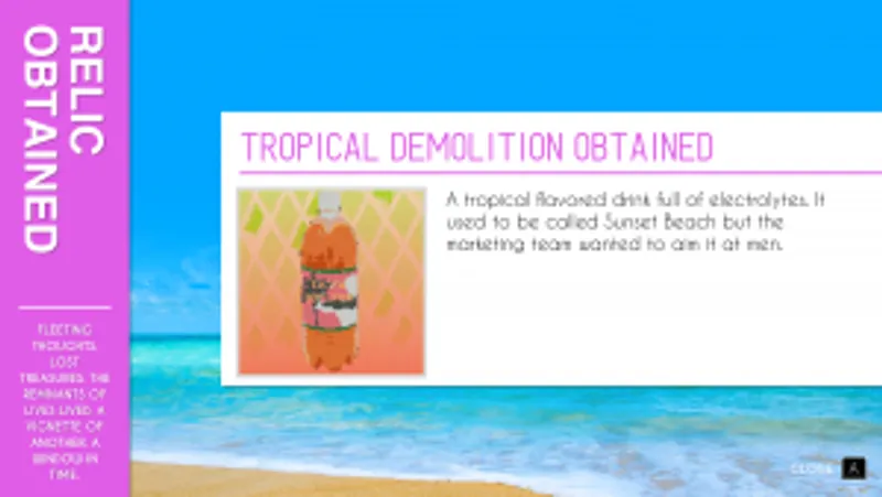 Paradise Killer bouteille