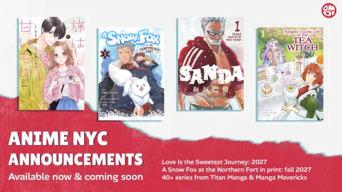 Love is the Sweetest Journey parmi les annonces manga d’Omoi