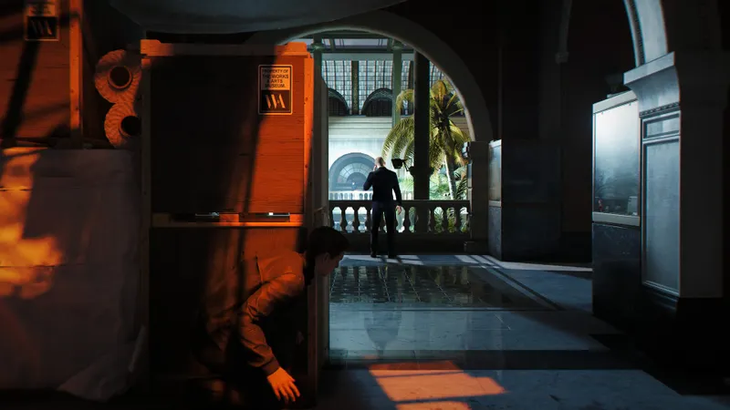 Capture officielle de 007 First Light avec James Bond dans une scène d’action