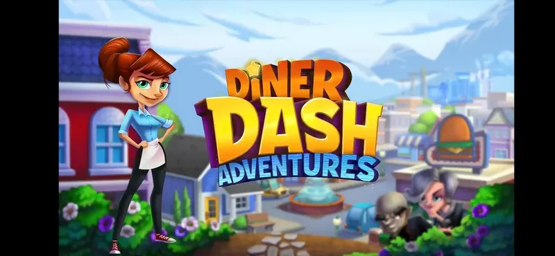 Logo jeu Dinner Dash Glu Mobile