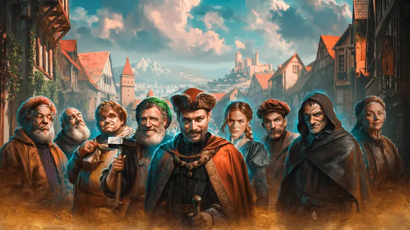 The Guild Europa 1410, jeu de stratégie médiévale présenté par THQ Nordic