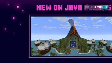 Minecraft Java Realms roadmap et les nouvelles cartes de l’été monstrueux
