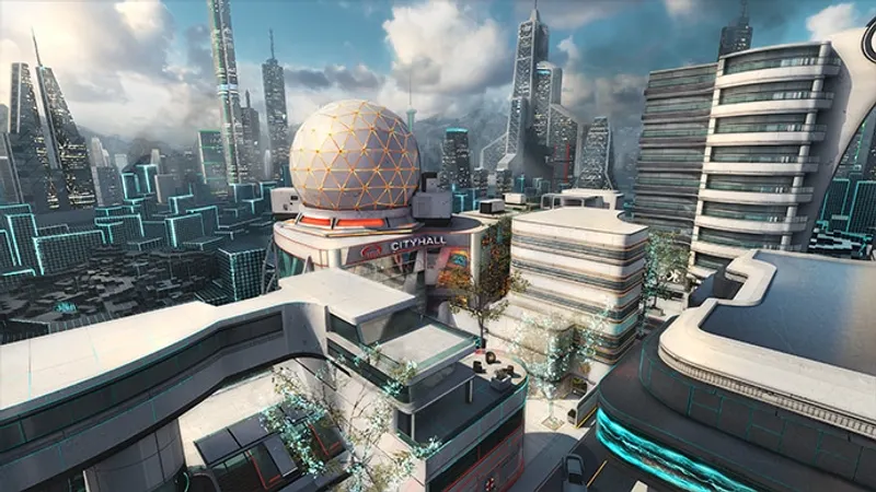 Neon, carte multijoueur du DLC Sabotage