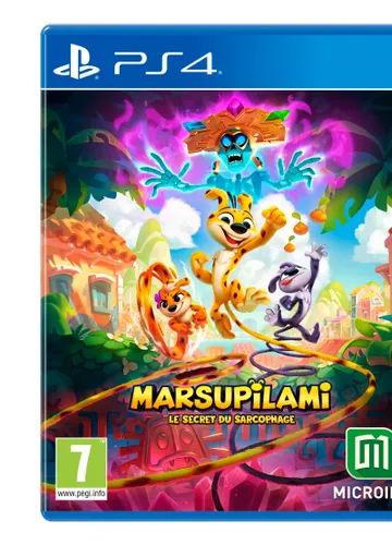 Marsupilami : Le Secret du Sarcophage — jaquette du jeu