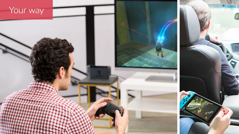 Nintendo Switch - Une date, un prix et 80 jeux !