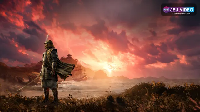 Illustration officielle d’Expeditions : Samurai, RPG tactique au Japon féodal