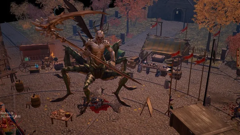 Pathfinder : Wrath of the Righteous - attaque de démon