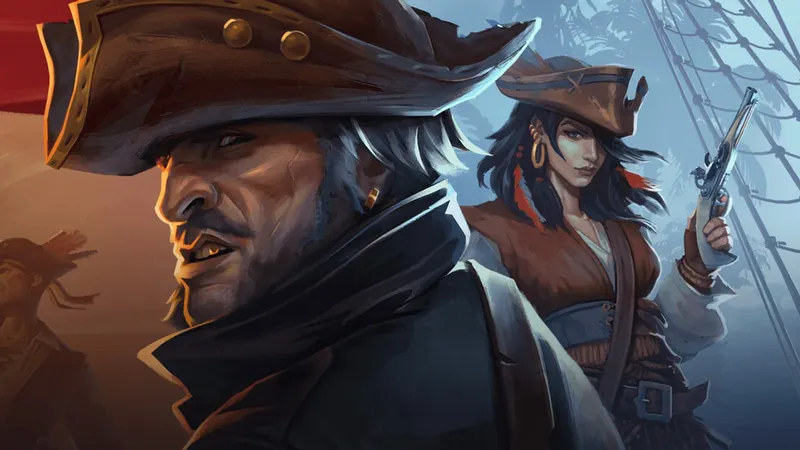 Windrose accolades montrant le capitaine pirate et le logo officiel du jeu