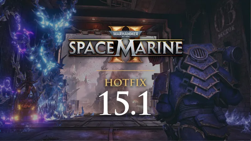 Space Marine 2 Hotfix 15.1 : capture du jeu issue de la galerie Steam