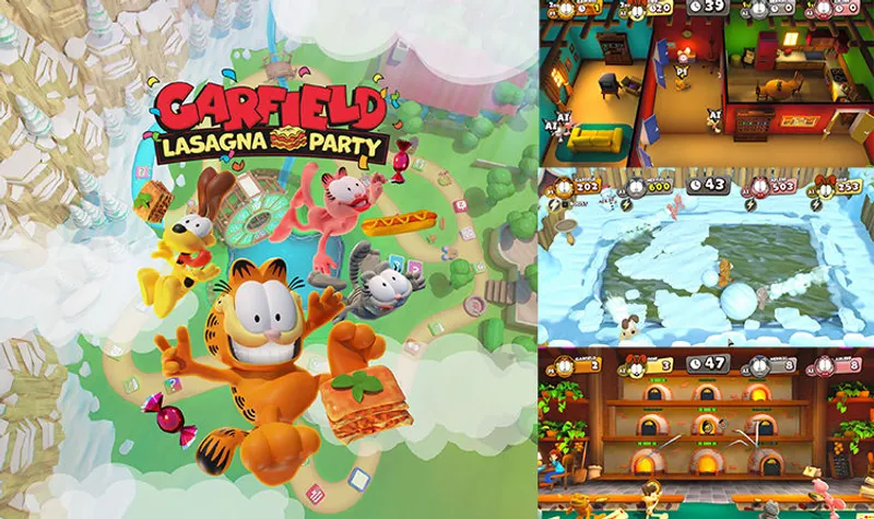 garfield lasagna party