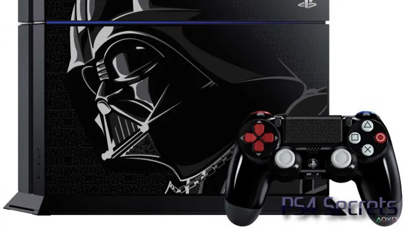 Sony sort une PS4 Dark Vador ! Elle est sublime