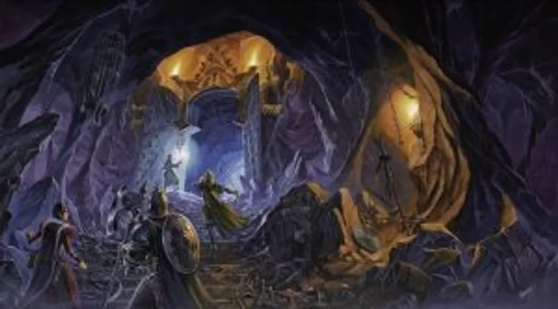 Kickstarter Never Ending Dungeon - fond