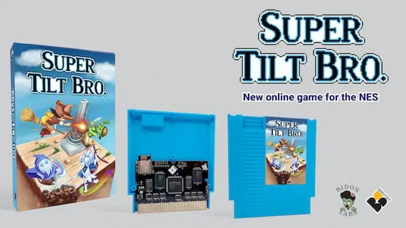 Super Tilt Bro: Un jeu de combat NES avec cartouche Wi-Fi !