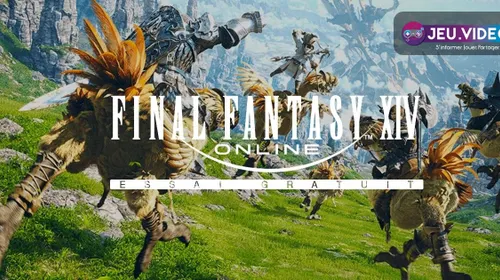 Mage bleu de Final Fantasy XIV lançant un sort de glace contre un grand ennemi pendant une activité de groupe de haut niveau