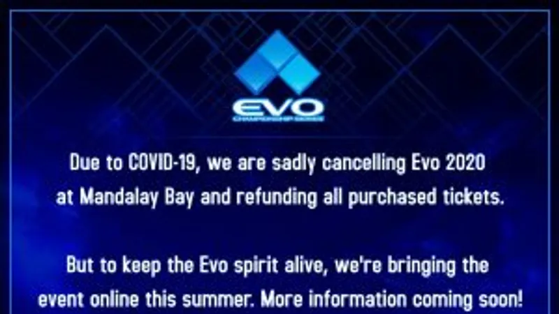 EVO 2020 : Annulé mais pas totalement abandonné