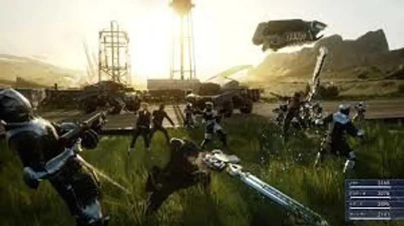 final fantasy xv battle
