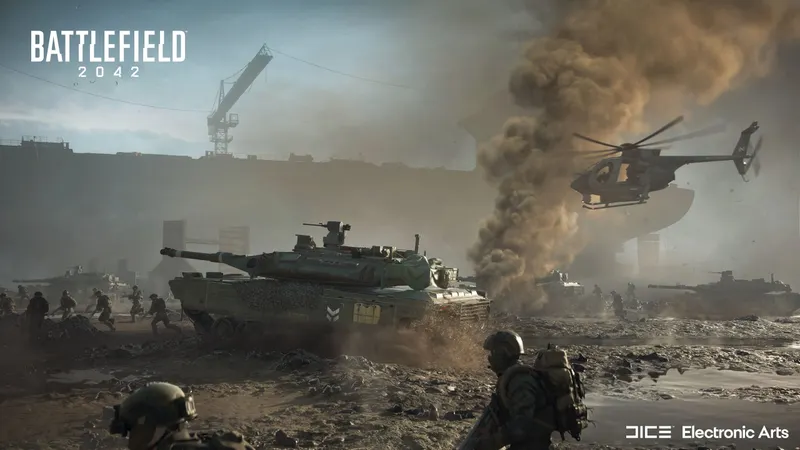 Char dans Battlefield 2042 montrant quand passer Ingénieur pour protéger l’escouade et reprendre un objectif