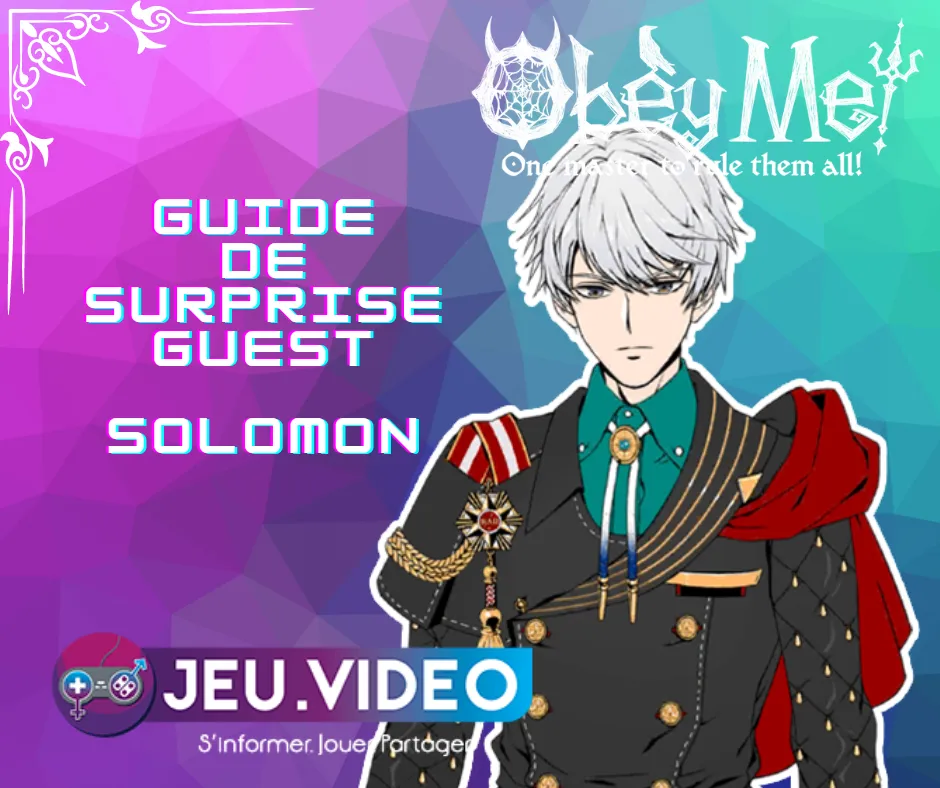 Obey Me Shall we Date Guide Solomon