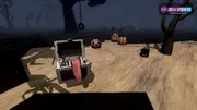 Illustration officielle de Camp Wombo, jeu de survie horrifique en coopération
