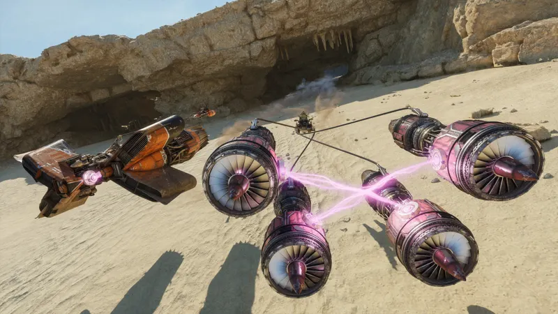 Screenshot aus STAR WARS Galactic Racer aus der Steam-Galerie