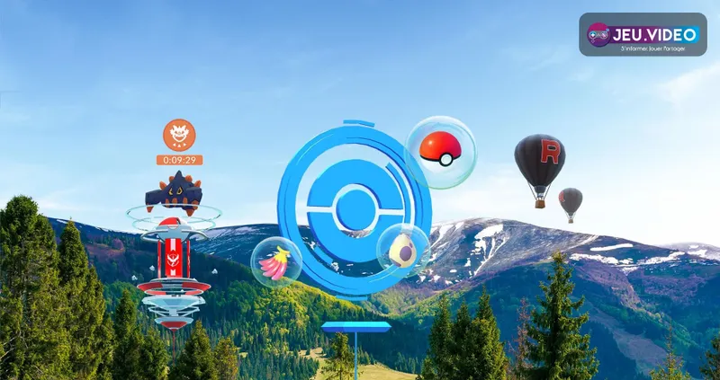 Visuel officiel de Pokémon GO utilise comme contexte de gameplay pour la section 3 de l'article