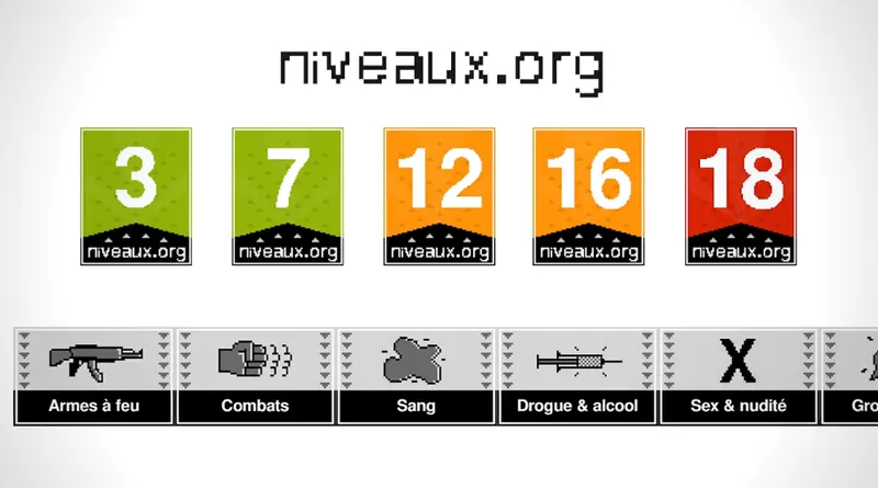 Niveaux.org le nouveau PEGI ?