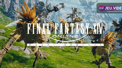 Mage bleu de Final Fantasy XIV lançant un sort de glace contre un grand ennemi pendant une activité de groupe de haut niveau