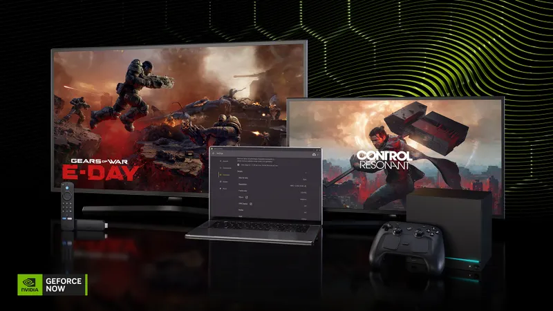 GeForce NOW DLSS 4.5 : visuel accompagnant l’annonce du 15 octobre 2026