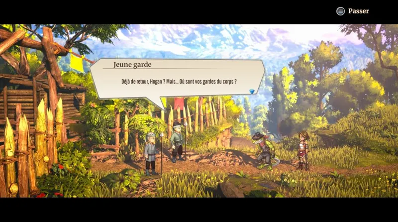 Test Eiyuden Chronicles: Rising - décors