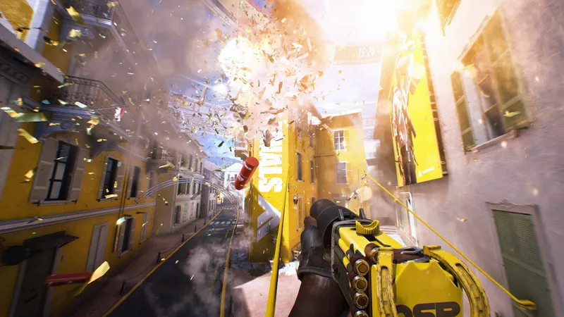 Capture officielle de THE FINALS montrant le contexte de gameplay pour l'étape 2 du guide joueur