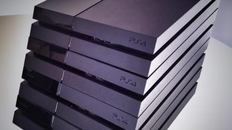 Attention aux ruptures de Playstation 4 pour Noël !