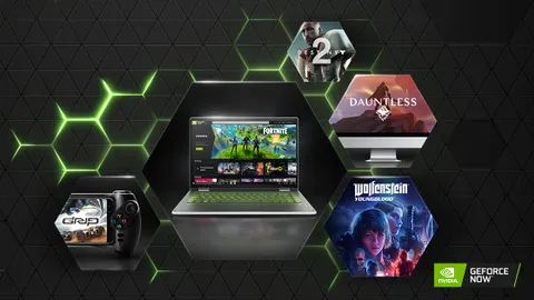 Visuel officiel de GeForce NOW avec le support de Firefox