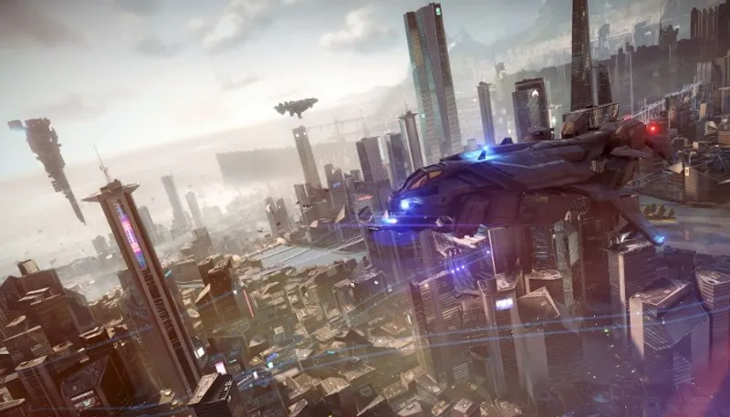decor du jeu killzone shadow fall decor de killzone sur ps4