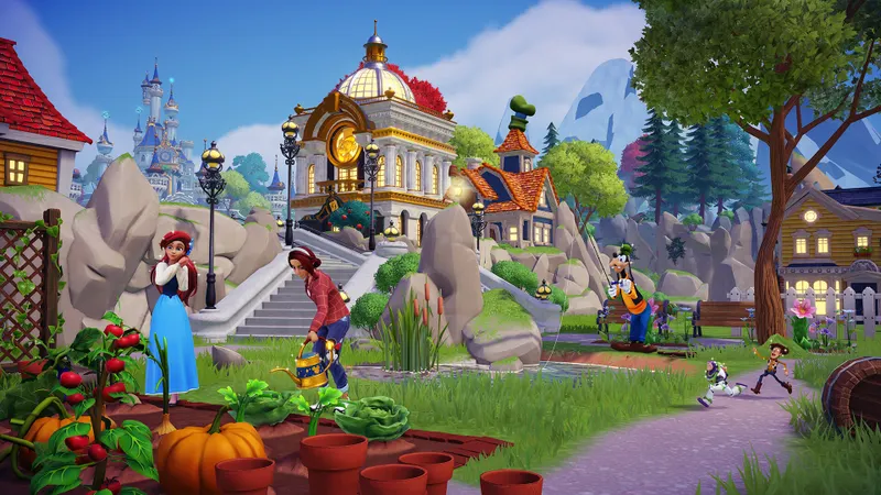 Disney Dreamlight Valley : visuel de la vallée pour Season of Scares