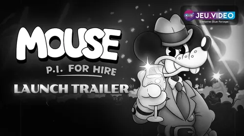 Mouse : P.I. For Hire met Jack Pepper au centre d’un lancement noir et blanc