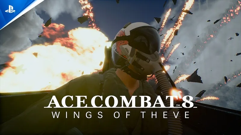 Trailer officiel de Ace Combat 8 avec avion de chasse en mission