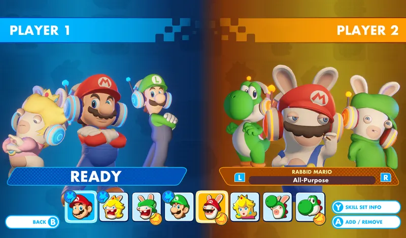 Mario rabbids mode versus