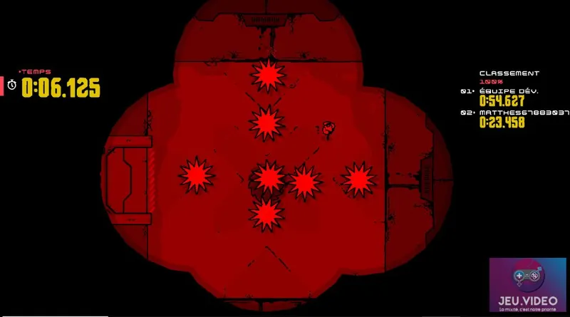 Test Disc Room - niveau