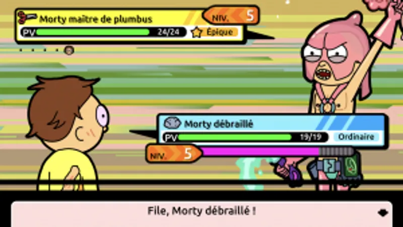 Un univers déjanté et ironique à l'image de Rick