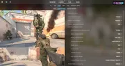 Agent de Counter-Strike 2 sur une carte lumineuse utilisée pour régler la visibilité et la fluidité avant un match compétitif