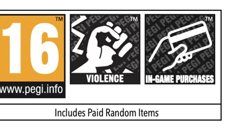 PEGI mentionne les Loot Boxes dans la classification des jeux