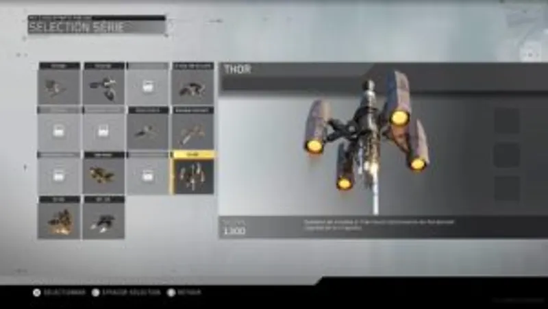 Bonus de séries de points thor